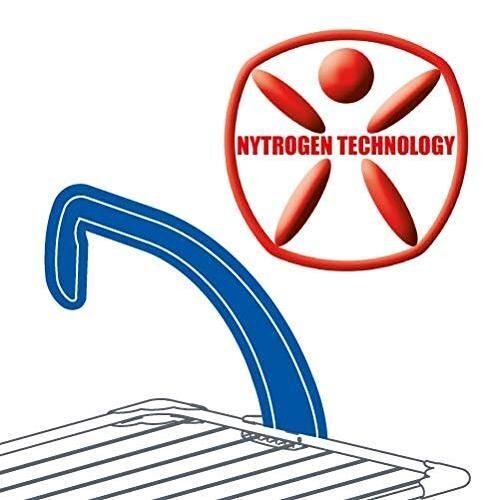 Gimi Brezza 200 Stendino attaccabile Blu, Bianco