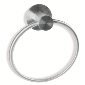 AandA Portasciugamani da parete ad anello in acciaio Inox
