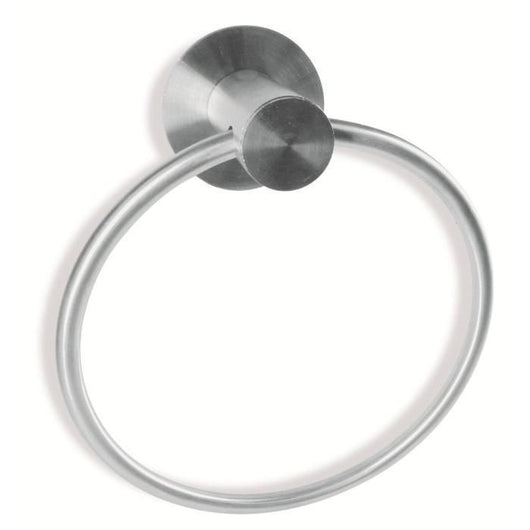 AandA Portasciugamani da parete ad anello in acciaio Inox