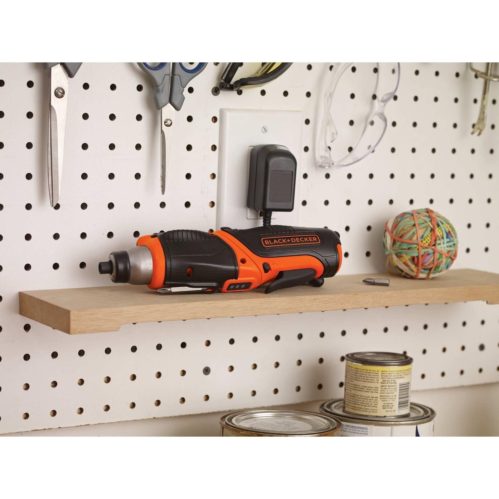 Black & Decker CS3653LC-QW cacciavite elettrico e avvitatore a impulso 190 Giri/min Nero, Arancione