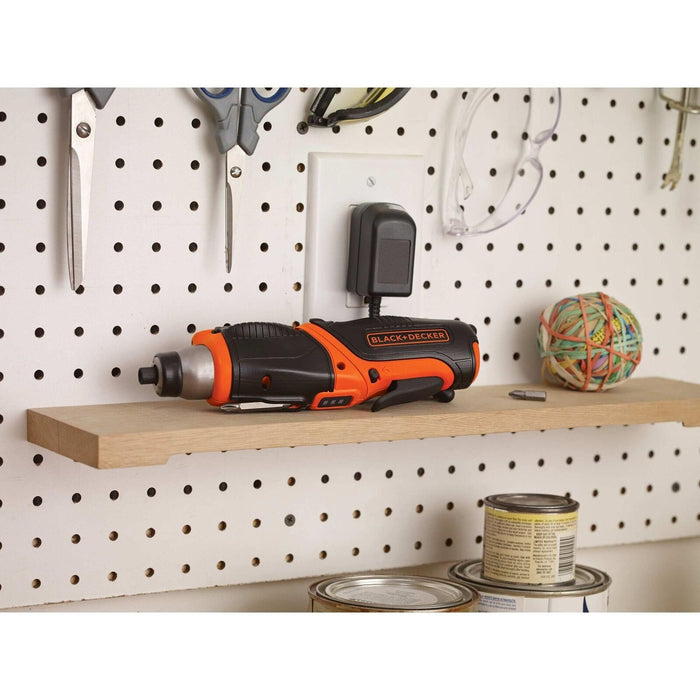 Black & Decker CS3653LC-QW cacciavite elettrico e avvitatore a impulso 190 Giri/min Nero, Arancione