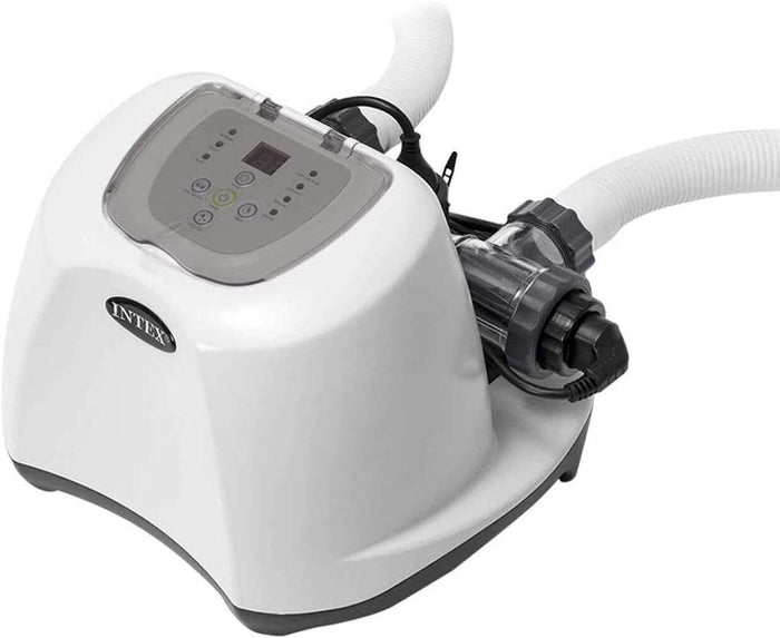 Intex 26670 Generatore Salino di Cloro Krystal Clear per Pompa Filtro 2650-12112 L-h Produzione Cloro 12 g-h per Piscine