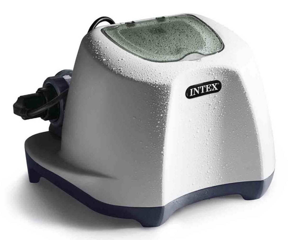 Intex 26670 Generatore Salino di Cloro Krystal Clear per Pompa Filtro 2650-12112 L-h Produzione Cloro 12 g-h per Piscine