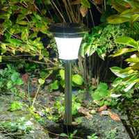 Duracell Lampada Led da Esterni con Picchetto in Vetro e Acciaio con Sensore di Movimento