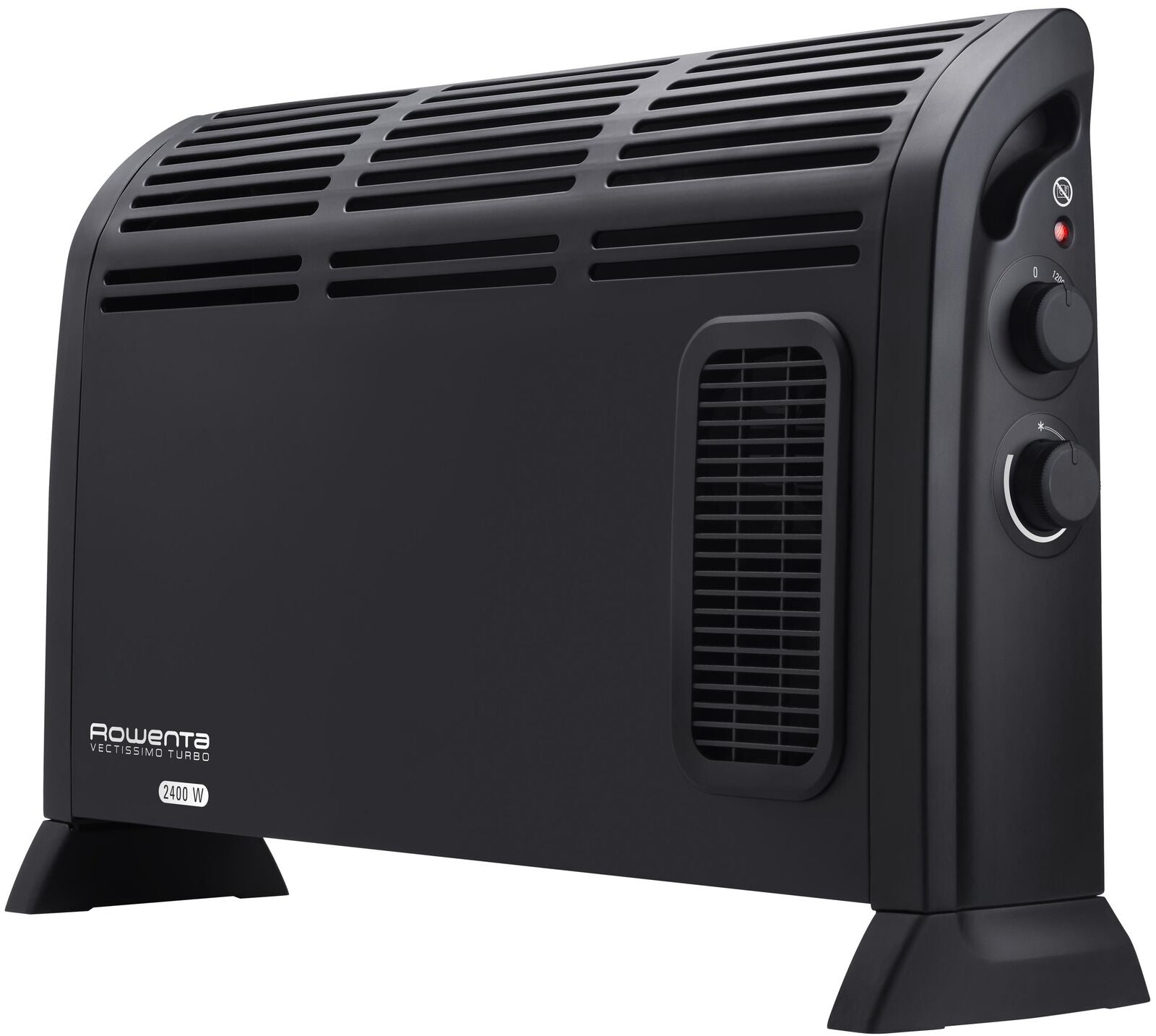 Rowenta Convector Vectissimo CO3035 stufetta elettrica Interno Nero 2400 W Radiatore / Ventilatore