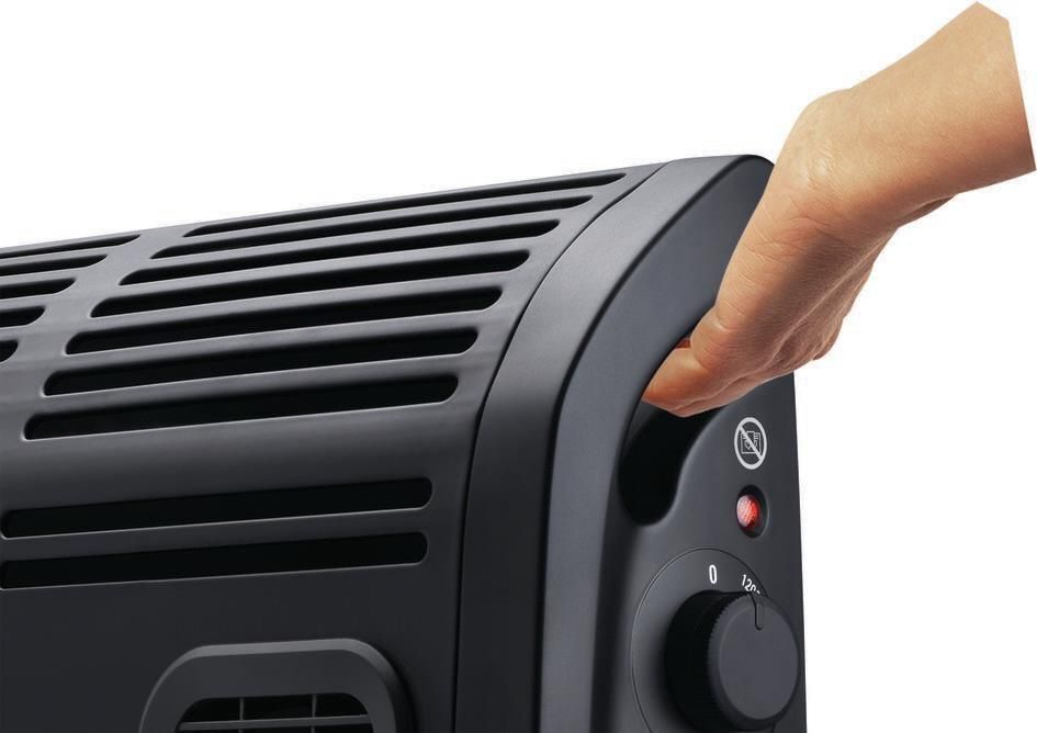 Rowenta Convector Vectissimo CO3035 stufetta elettrica Interno Nero 2400 W Radiatore / Ventilatore