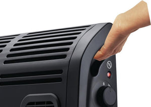 Rowenta Convector Vectissimo CO3035 stufetta elettrica Interno Nero 2400 W Radiatore / Ventilatore