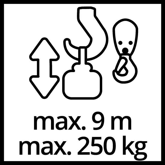 Einhell Paranco Elettrico Tc-Eh 250-18
