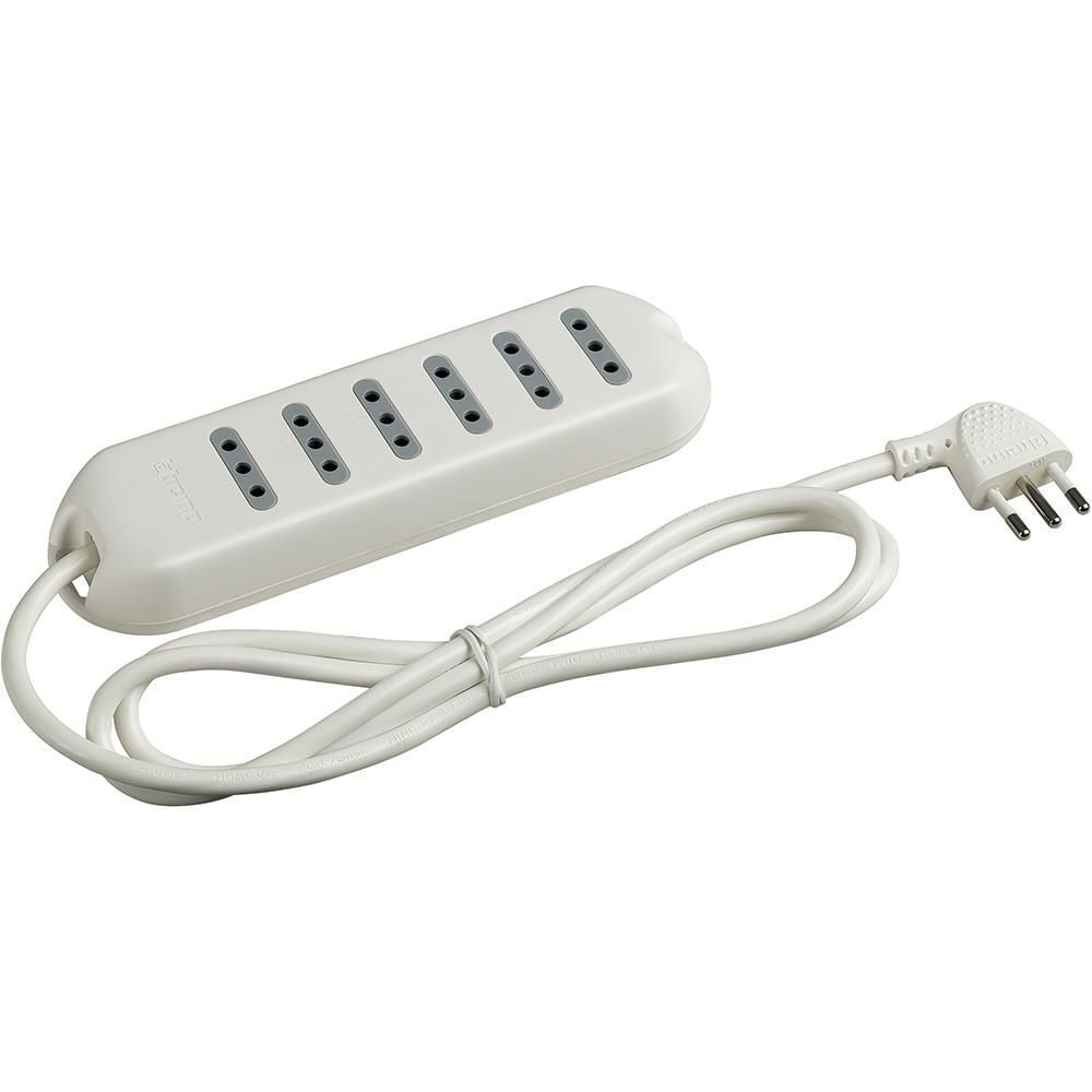 bticino 3630D prolunghe e multiple 5 m 6 presa(e) AC Interno Bianco