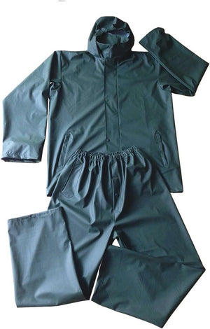 Brixo Impermeabile Verde Pu -L