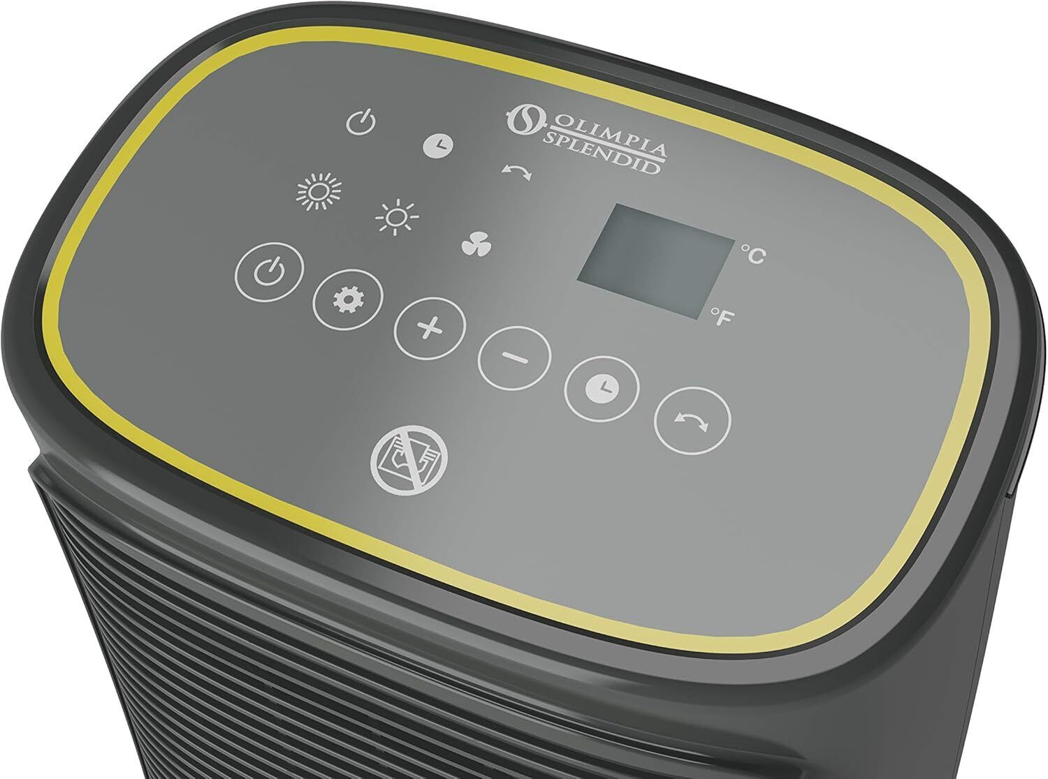 Olimpia Splendid Caldo Rock DT Interno 2000 W Riscaldatore ambiente elettrico con ventilatore