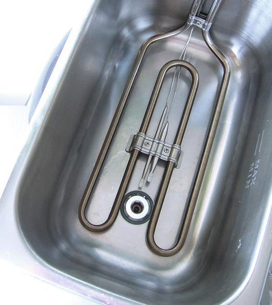 RGV FR TYPE4L friggitrice Singolo 4 L Indipendente 2500 W Nero, Acciaio inossidabile