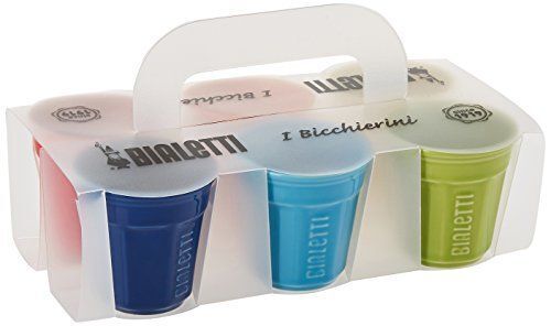Bialetti BICCHIERINI tazza Multicolore Caffè 6 pz