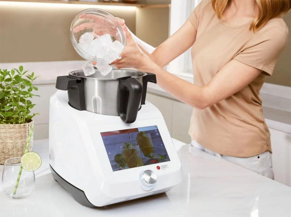 SILVERCREST® - Robot da cucina Monsieur Cuisine Smart SKMS 1200 A1", 1200 W, display da 8 pollici, WLAN