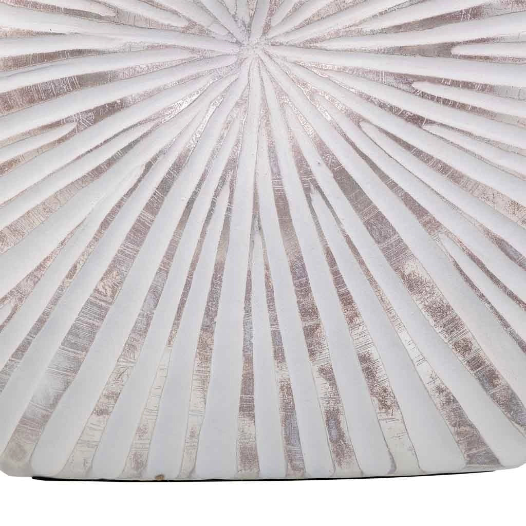 Vaso in poliresina bianca 38x13,5x35h