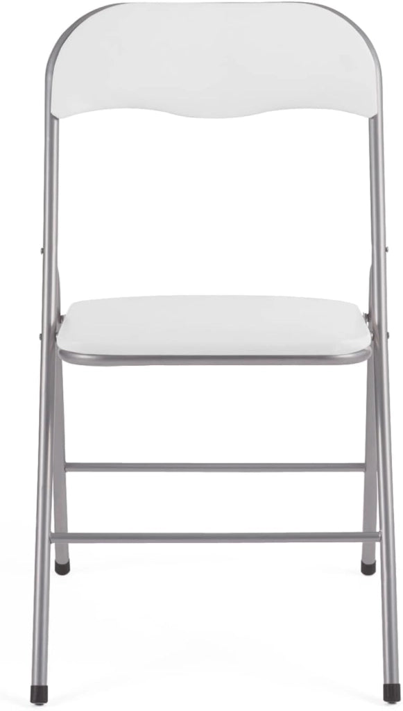 Set di 4 sedie pieghevoli in PU bianco KITY