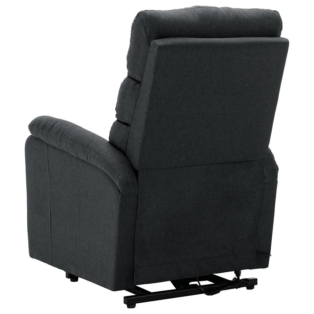 Poltrona Alzapersona in Tessuto Grigio Scuro 321237