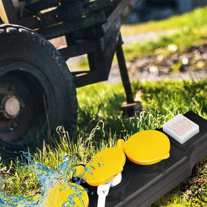 LogiLink LPS255 prolunghe e multiple 1,5 m 5 presa(e) AC Esterno Nero, Giallo