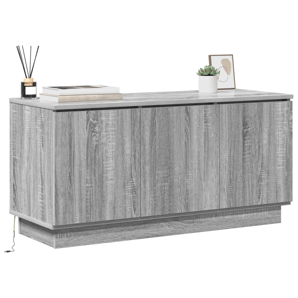 Mobile TV Grigio Sonoma 100x38x49 cm Legno ingegnerizzato