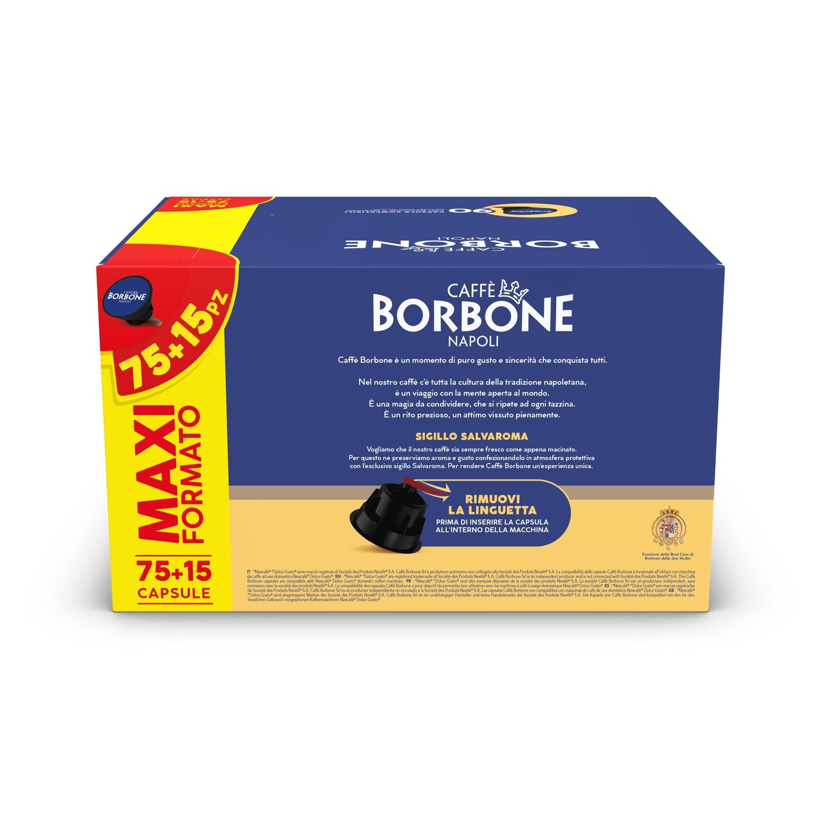 Caffè Borbone Capsule per Dolcegusto Miscela Nobile 90 pz