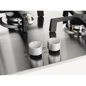 Electrolux EGS6424X piano cottura Acciaio inossidabile Da incasso Gas 4 Fornello(i)