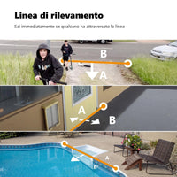 Imou Knight Telecamera 4K (8MP) Wi-Fi da esterno con sirena e faretto