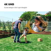 Imou Knight Telecamera 4K (8MP) Wi-Fi da esterno con sirena e faretto