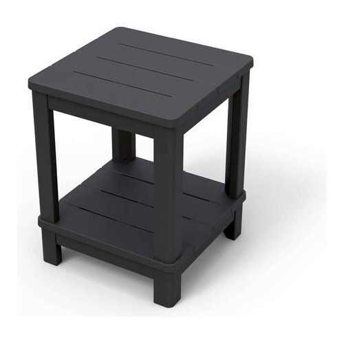 Allibert Tavolino da Esterno Patio Grafite