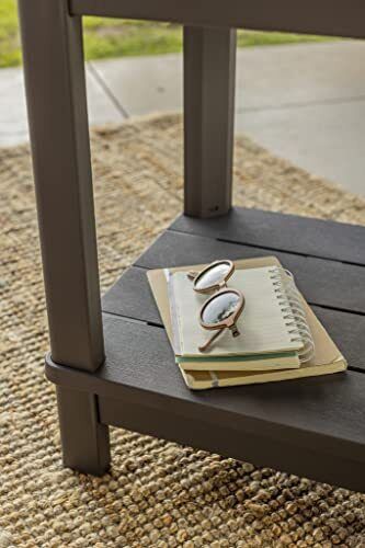 Allibert Tavolino da Esterno Patio Grafite