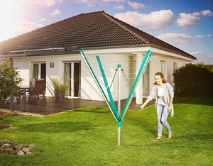 Leifheit Linomatic 500 Deluxe Verde, Bianco