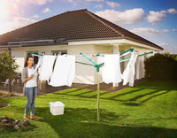 Leifheit Linomatic 500 Deluxe Verde, Bianco