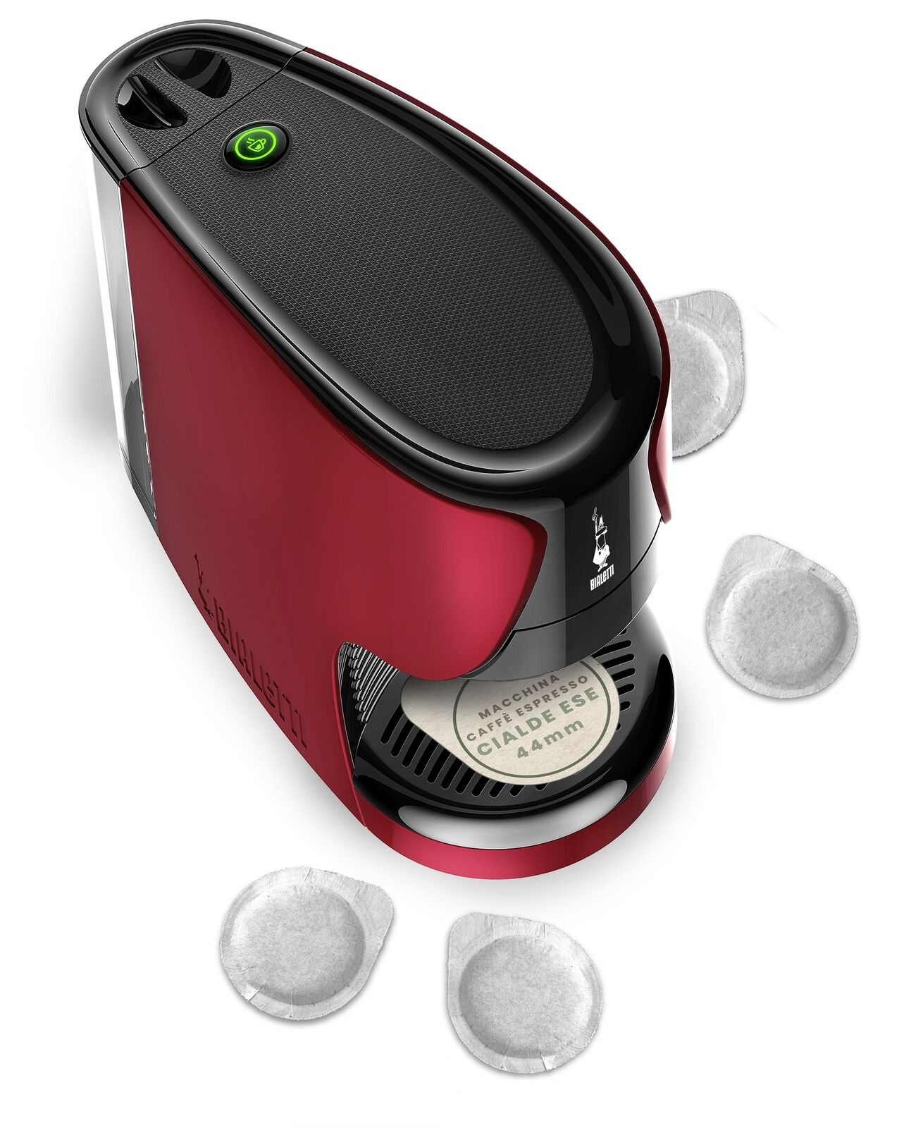 Bialetti Bundle DAMA Cialde ESE Red con 30 Cialde ESE 44mm