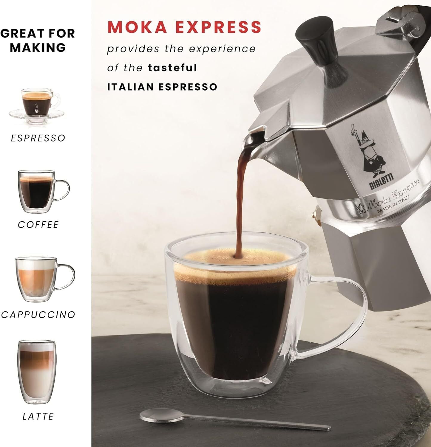 Bialetti Moka Express 6 Tazze