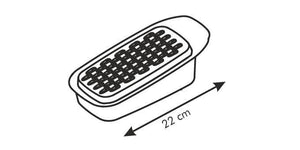 Tescoma 642744 grattugia e spiralizzatore manuali Verde, Trasparente