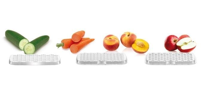 Tescoma 642744 grattugia e spiralizzatore manuali Verde, Trasparente