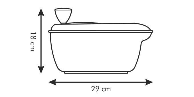 Tescoma Centrifuga per insalata Handy