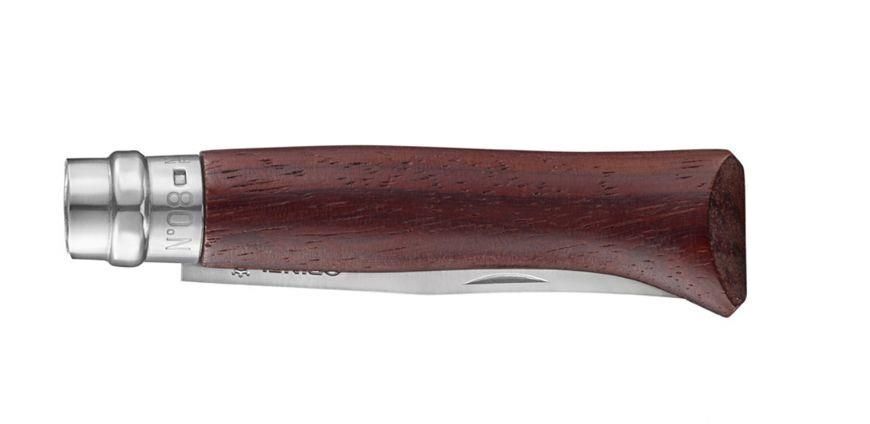 Opinel N°08 Camper/scout Marrone