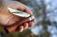Opinel N°08 Camper/scout Marrone