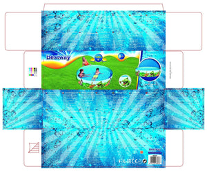 Bestway 55022 piscina per bambini Piscina con bordi