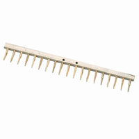 Arcadia Rastrello Legno Diritto 19 Denti Faggio 70