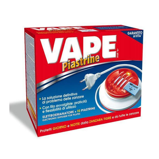 Vape Elettroemanatore Piastrina Filo +10 Piastrine