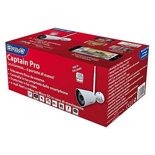 Bravo Captain Capocorda Telecamera di sicurezza IP Interno e esterno 1280 x 720 Pixel Parete
