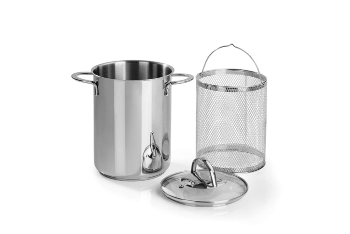 Barazzoni 487051016 pentola per cottura a vapore 4,2 L Acciaio inossidabile