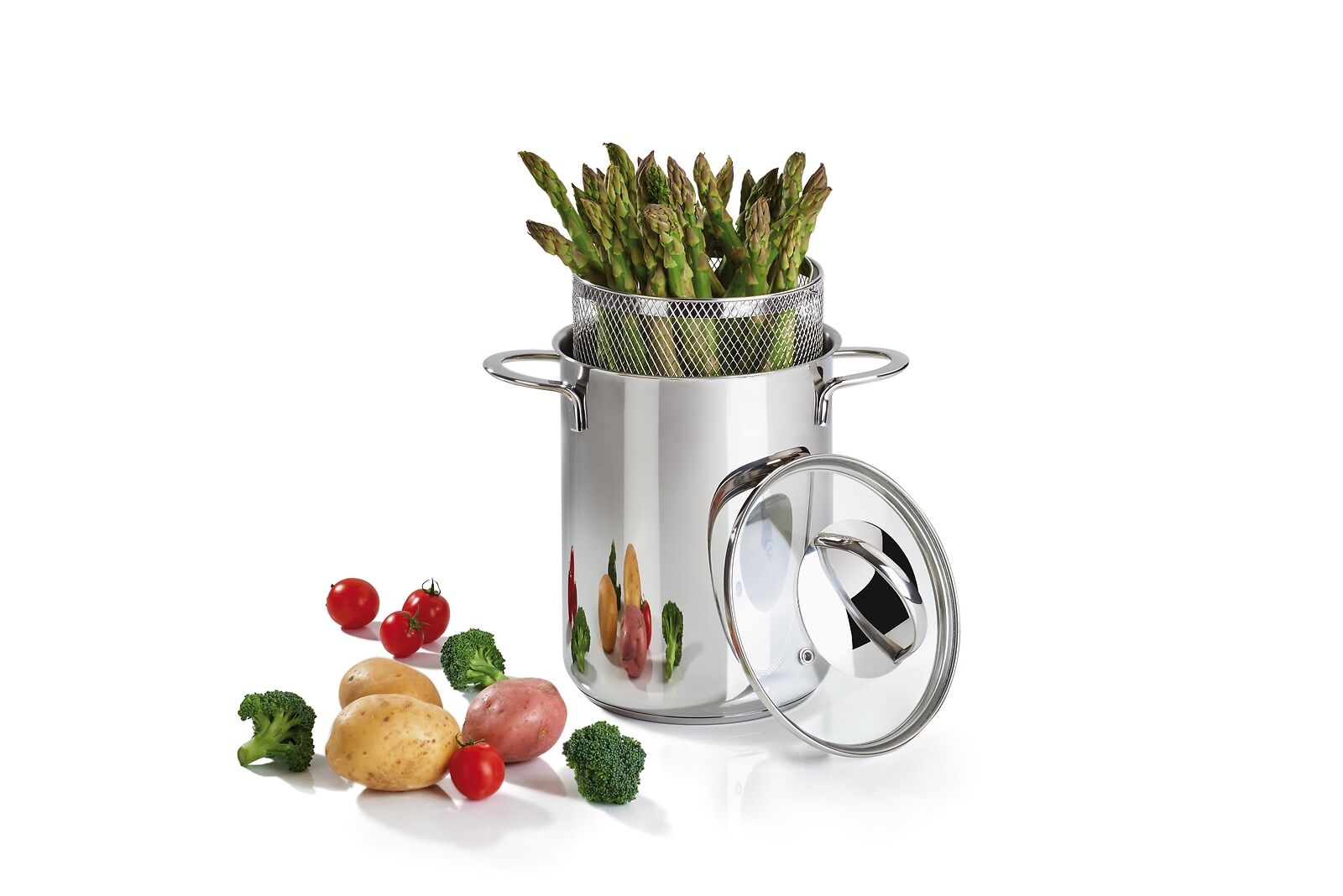 Barazzoni 487051016 pentola per cottura a vapore 4,2 L Acciaio inossidabile