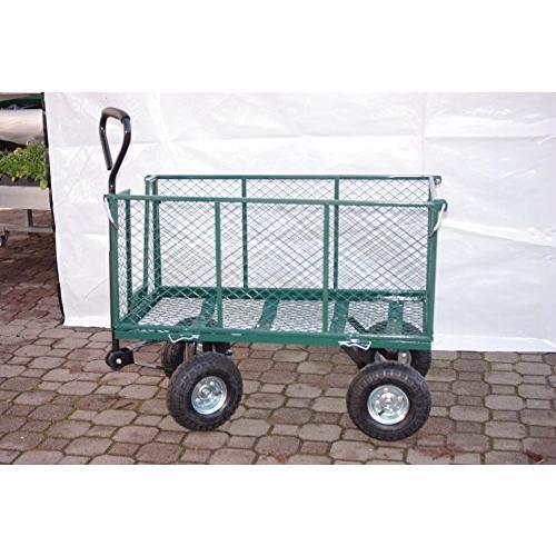 Vigor Carrello Acciaio con 4 Ruote Portata Massima 300 kg