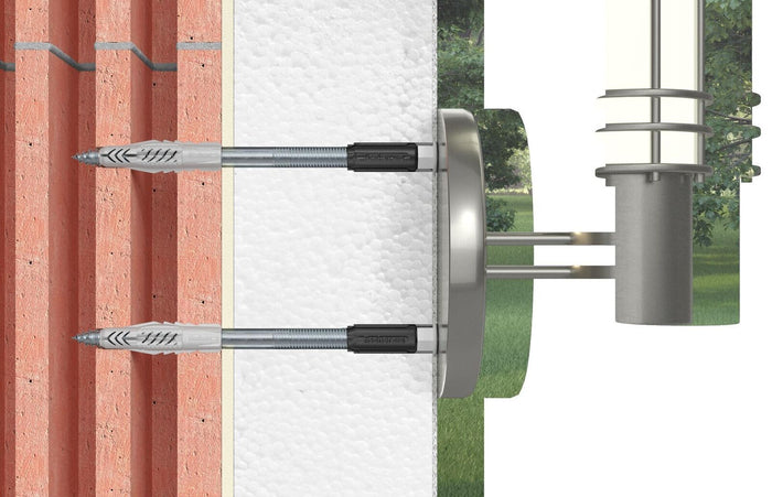 Fischer 45700 ancoraggio a vite e tassello 20 pz Kit di viti e tasselli a muro