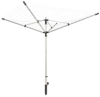 Leifheit LinoLift 500 Stendino con parte superiore rotante Nero, Argento