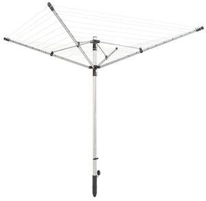 Leifheit LinoLift 500 Stendino con parte superiore rotante Nero, Argento