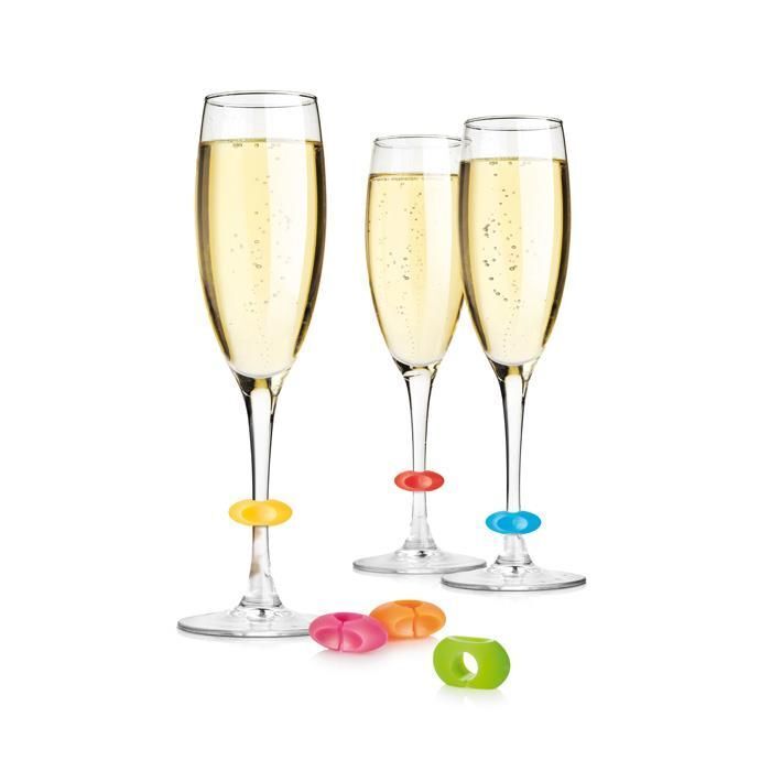 Tescoma Anelli segna calici, 12 colori UNO VINO