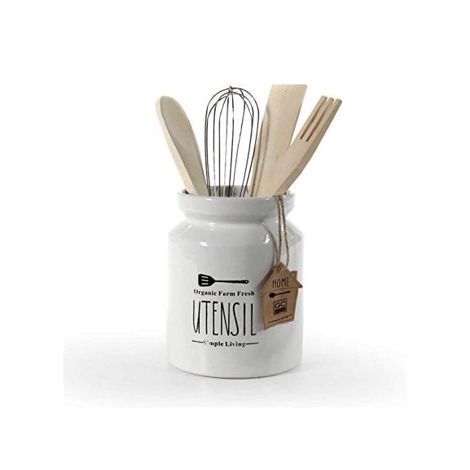 Gicos Utilissimi Portautensili Barattolo 12x15cm 5 Pezzi